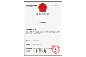 欣灵电气商标注册证