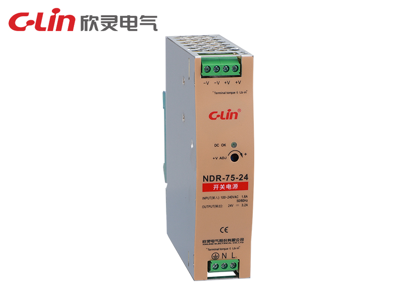 NDR-75W导轨式开关电源