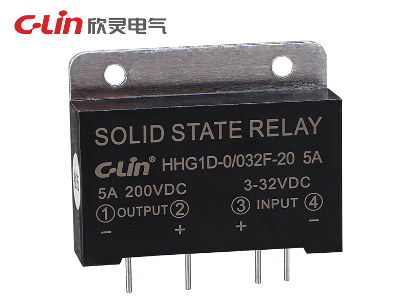 HHG1D-0/032F-20 5A(SSR-DD)小型单列电路板式固体继电器