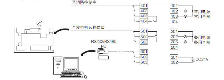 XLDQ3NMB-端子接线图 XLDQ3NMB-端子接线图